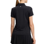 J.Lindeberg Women's Bridge Golf Polo Shirt - Black