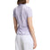 J.Lindeberg Women's Caitlyn Golf Polo Shirt - Bias Bridge Heather Paisley