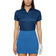 J.Lindeberg Women's Caitlyn Golf Polo Shirt - Shadow Bridge Navy