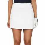 J.Lindeberg Women's Mia Mid Golf Skirt- White