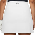 J.Lindeberg Women's Mia Mid Golf Skirt- White
