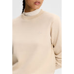 J.Lindeberg Women's Nova Golf Crew Neck - Moonbeam