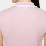 Baju polo golf rajutan rnitted wanita J.Lindeberg Wanita tanpa lengan - Nosegrey