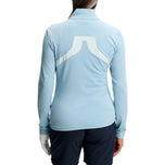 J.Lindeberg Women's Janice Full Zip Golf Mid-Layer - Skylight Melange