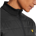 Lyle & Scott Golf Baffle Quilted Jacket - Jet Black