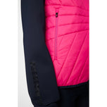 J.Lindeberg Women Holma Quilt Hybrid Golf Jacket - Pink Peacock
