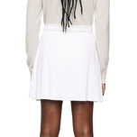 J.Lindeberg妇女Emma针织高尔夫裙 - 白色