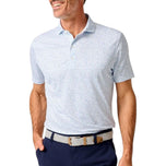 Johnnie-O Performance Featherweight Polo - Seymour Stripe - Tentera Laut