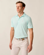 Johnnie-O Performance Mesh Polo - Dru Stripe - Sardinia