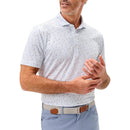 Johnnie-O Performance Featherweight Polo - Seymour Stripe - Navy