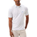 Johnnie-O Original 4-Button Polo - Solid - Puti