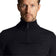 Lyle & Scott Bordir Merino Blend 1/4 Zip Knit - Dark Navy