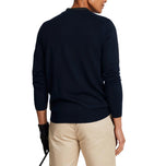 Lyle & Scott Merino Blend V -Neck Knit - Navy