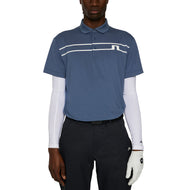 J.Lindeberg Klas Golf Polo Shirt - Vintage Indigo