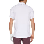 J.Lindeberg Klas Golf Polo Shirt - Puti