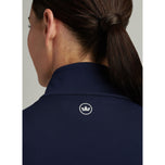 Peter Millar Women's Lumi-Knit Midweight Full-Zip Golf Midlayer - Navy