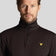 Lyle & Scott Tech 1/4 Zip Midlayer - Jet Black