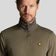 Lyle & Scott Tech 1/4 Zip Midlayer - Cactus Green