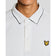Lyle＆Scott对比彩领高尔夫球球衫 - 白色
