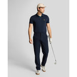 Lyle & Scott Contress Placket Golf Polo Shirt - Dark Navy/Albatross