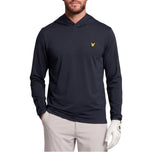 Lyle＆Scott Core Midlayer高尔夫连帽衫 - 黑暗海军