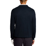 Lyle & Scott Golf Light Weight Cardigan - Tentera Laut Gelap