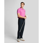 Lyle & Scott Golf Tech Polo Shirt - Contour Pink