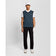 Lyle & Scott Golf V Leher Cotton Argyle Vest - Tentera Laut Gelap