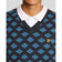 Lyle & Scott Golf V Leher Cotton Argyle Vest - Tentera Laut Gelap