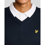 Lyle & Scott Golf v Leher Light Vest Light - Dark Navy
