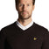 Lyle & Scott Merino Blend V-Neck Knit - Jet Black