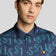 Lyle & Scott Ls Monogram Printed Golf Polo Shirt - Ryder Blue