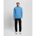 Lyle & Scott Mesh Paneled Course Golf Midlayer - Nitrogen