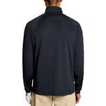 Lyle & Scott Mesh Paneled Course Golf Midlayer - Dark Navy