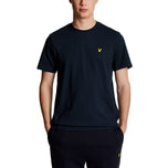 Lyle & Scott Plain Golf T -Shirt - Madilim na Navy