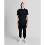 Lyle & Scott Plain Golf T -Shirt - Madilim na Navy