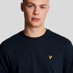 Lyle & Scott Plain Golf T -Shirt - Madilim na Navy