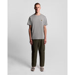 Lyle & Scott Plain Golf T -Shirt - Light Grey Marl