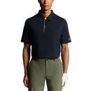 Baju Polo Golf Lyle &amp; Scott Shank Button - Dark Navy/Sunrise Yellow