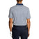 Lyle & Scott Striped Golf Polo Shirt - White/Aquamarine