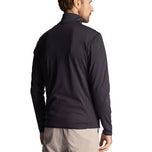 Lyle＆Scott Tonal Eagle Tech 1/4 Zip Midlayer-黑暗海军