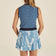 Malbon Women's Lily Ink Wash Skirt - Asul na Anino