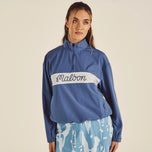 Malbon Women's Crosscourt Blossom Windbreaker - Vintage Indigo