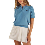 Malbon Women's Kin Polo - Asul na Anino