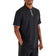 Baju Polo Golf Malbon Block Placket - Hitam