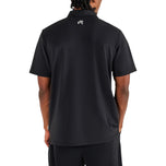 Baju Polo Golf Malbon Block Placket - Hitam
