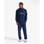 Malbon Collegiate Golf Sweatshirt 1/4 Zip - Tentera Laut