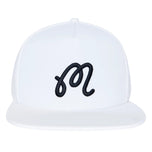 Tudung Snapback Malbon M - Putih