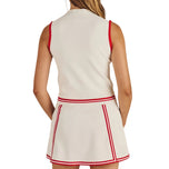 Malbon Women's Kara Mockneck - Vanilla