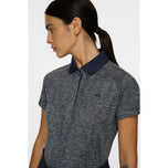 J.Lindeberg Women's Minnie Golf Polo Shirt - Navy Melange